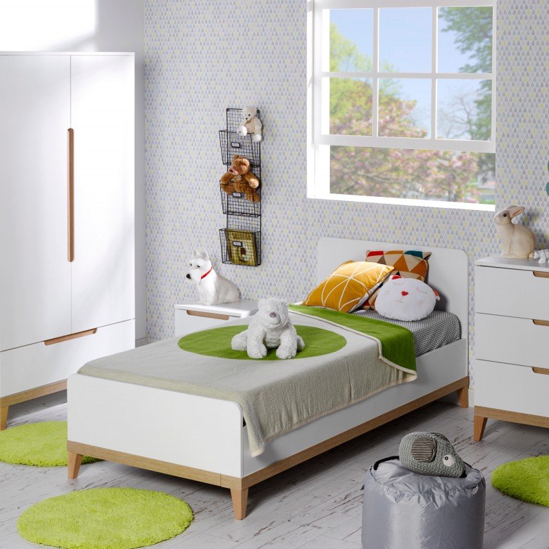 lit enfant 90x200 blanc