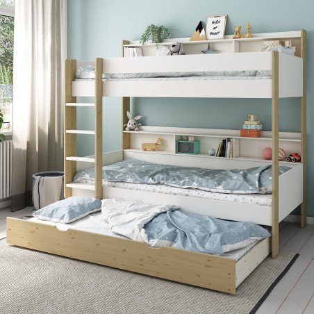 Pack Bunk bed with storage...