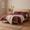 Lit adulte 160x200 en chêne massif ROMANE