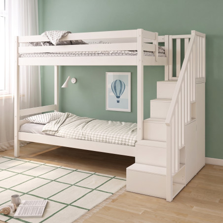 Bunk bed 90x190 with stairs...