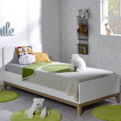 Kids bed 90x200 Siki White