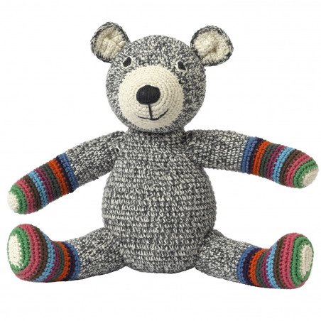 Cuddly toy Teddy grey